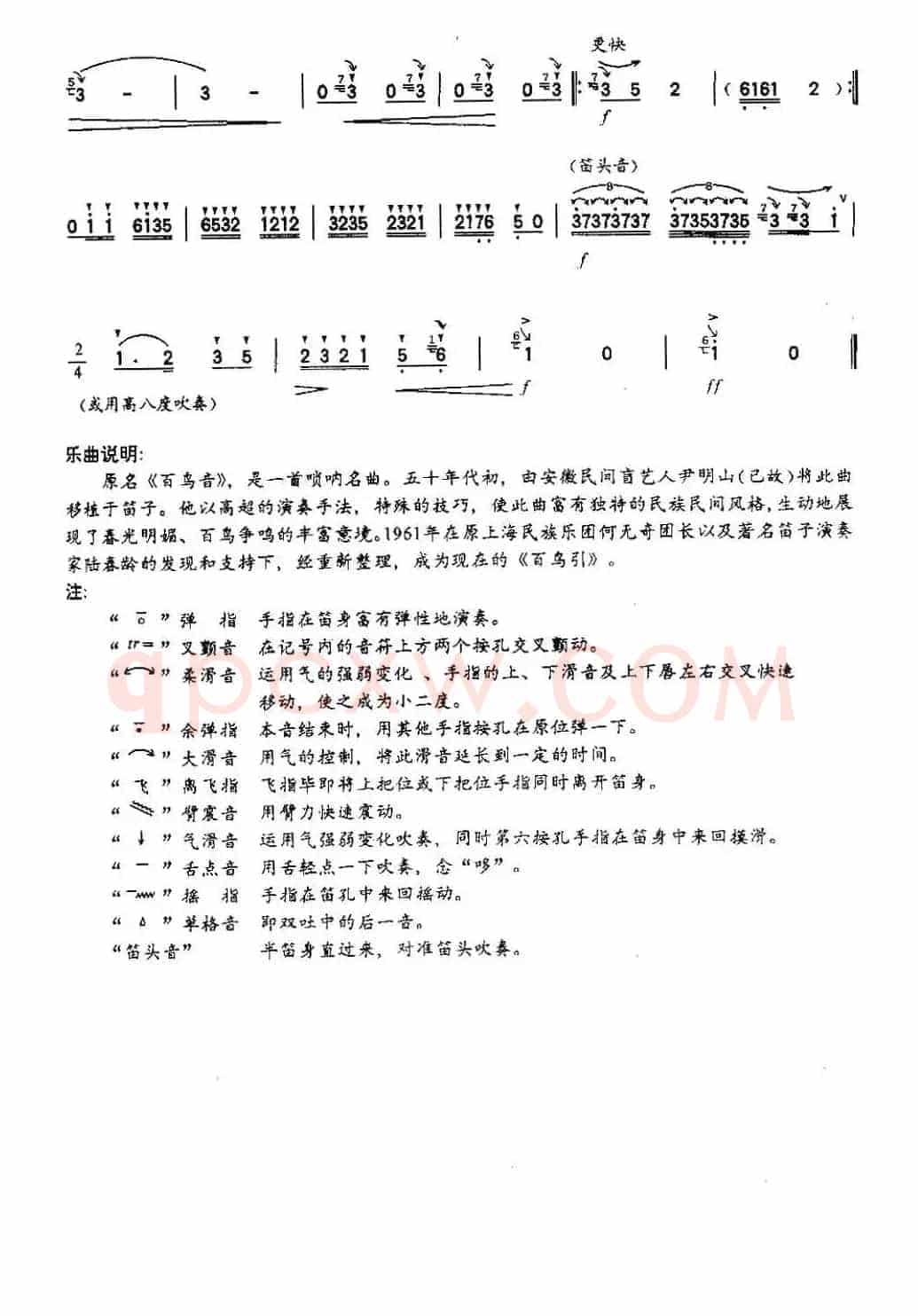 百鸟引