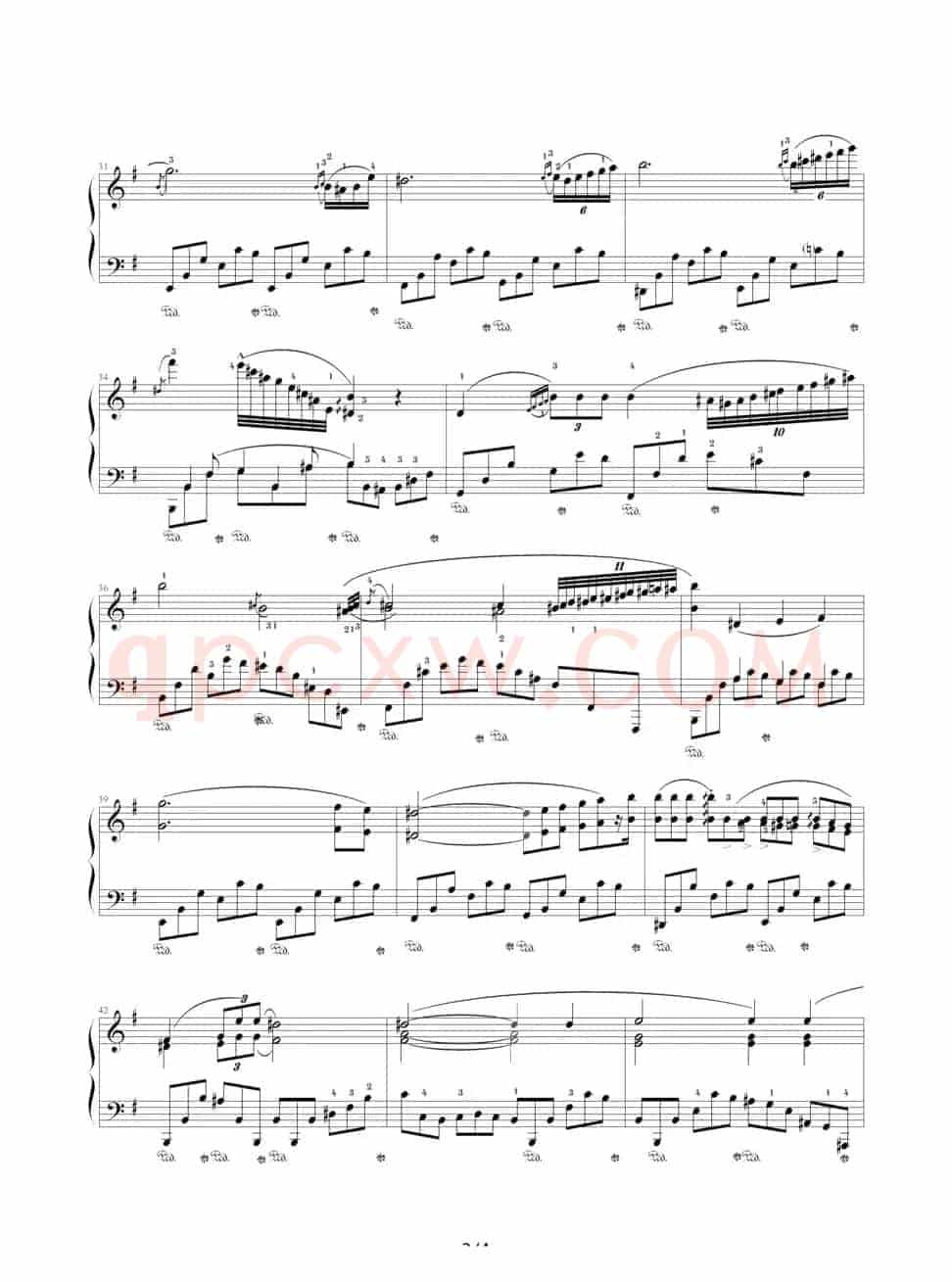 e小调夜曲，Op.72,No.1（肖邦第19号夜曲）