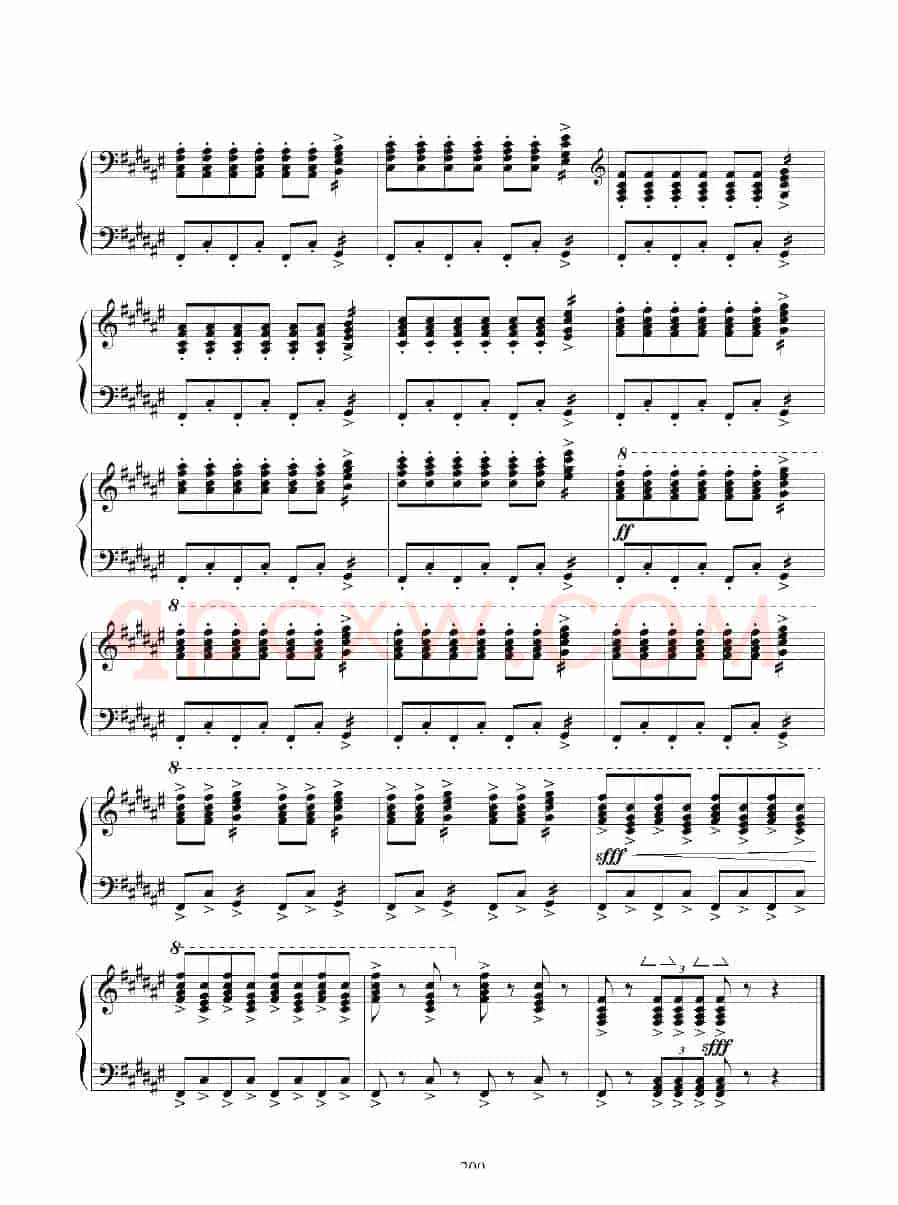 E大调协奏曲（九级练习曲）