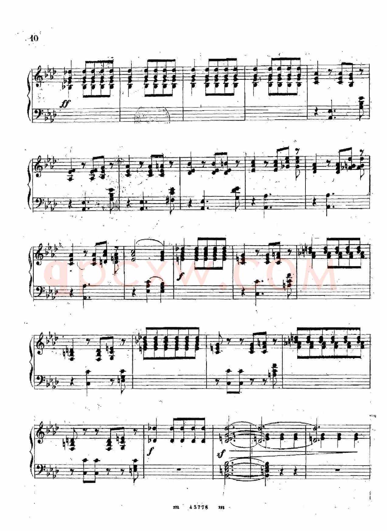 Scherzo in F Major from Miscellenies Op.93(F大调谐谑曲)