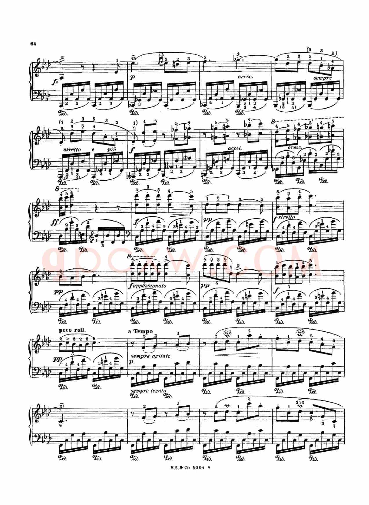 12 Etudes Op.10 柯尔托教学版(12首练习曲·9)