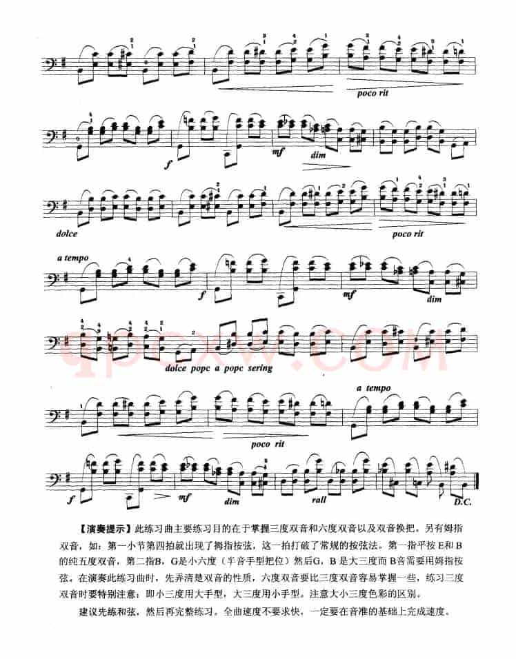 大提琴考级教程·第十级（大提琴）