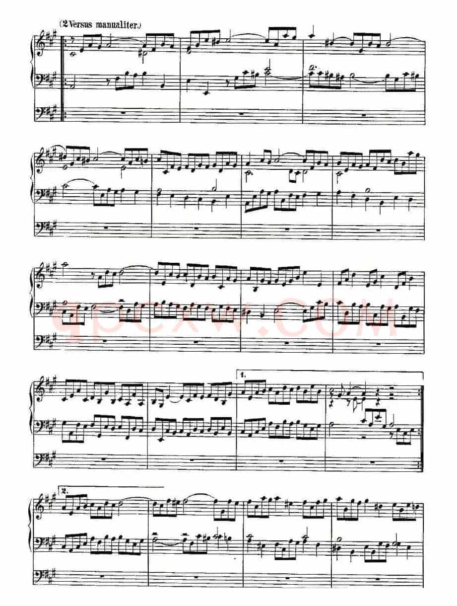 18首赞美诗前奏曲之六