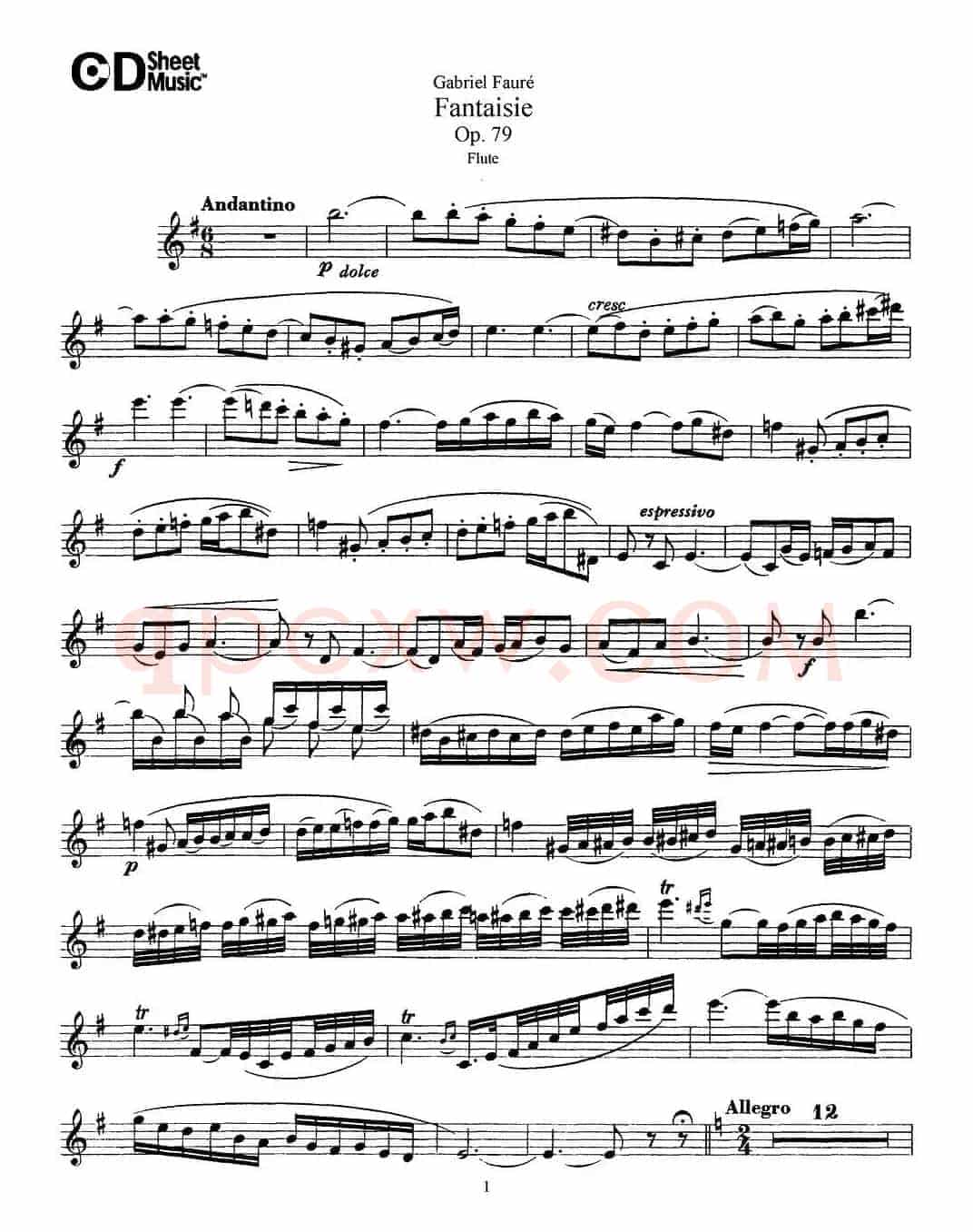 Fantaisie Op.79（幻想曲 作品79号）