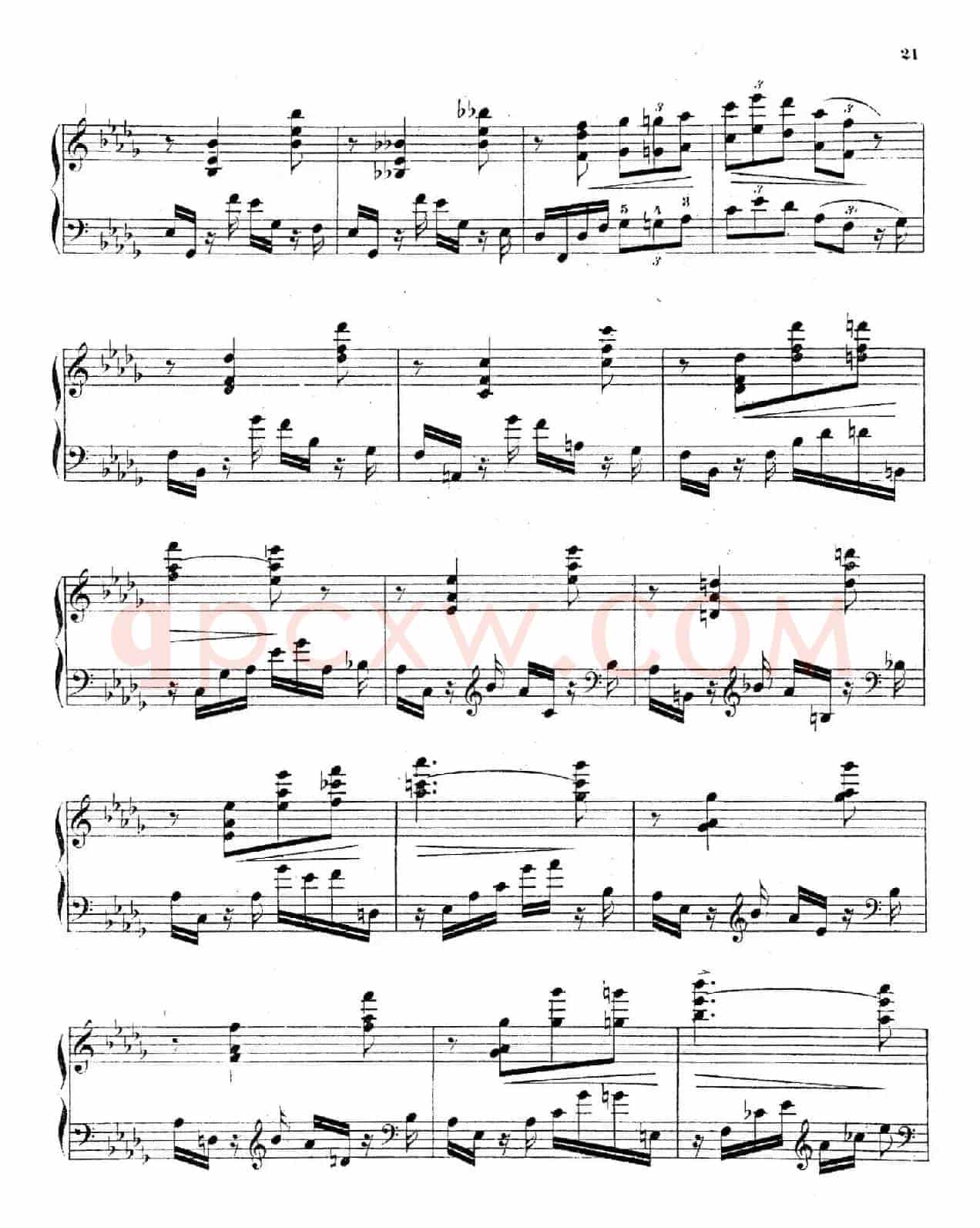 Characteristic Pieces Op.36(8首个性小品·3)