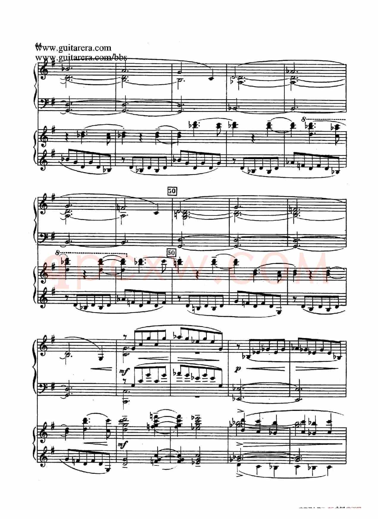 第二双钢琴组曲 Suite for Two Pianos No.2 Op.17(2. 圆舞曲 Valse)