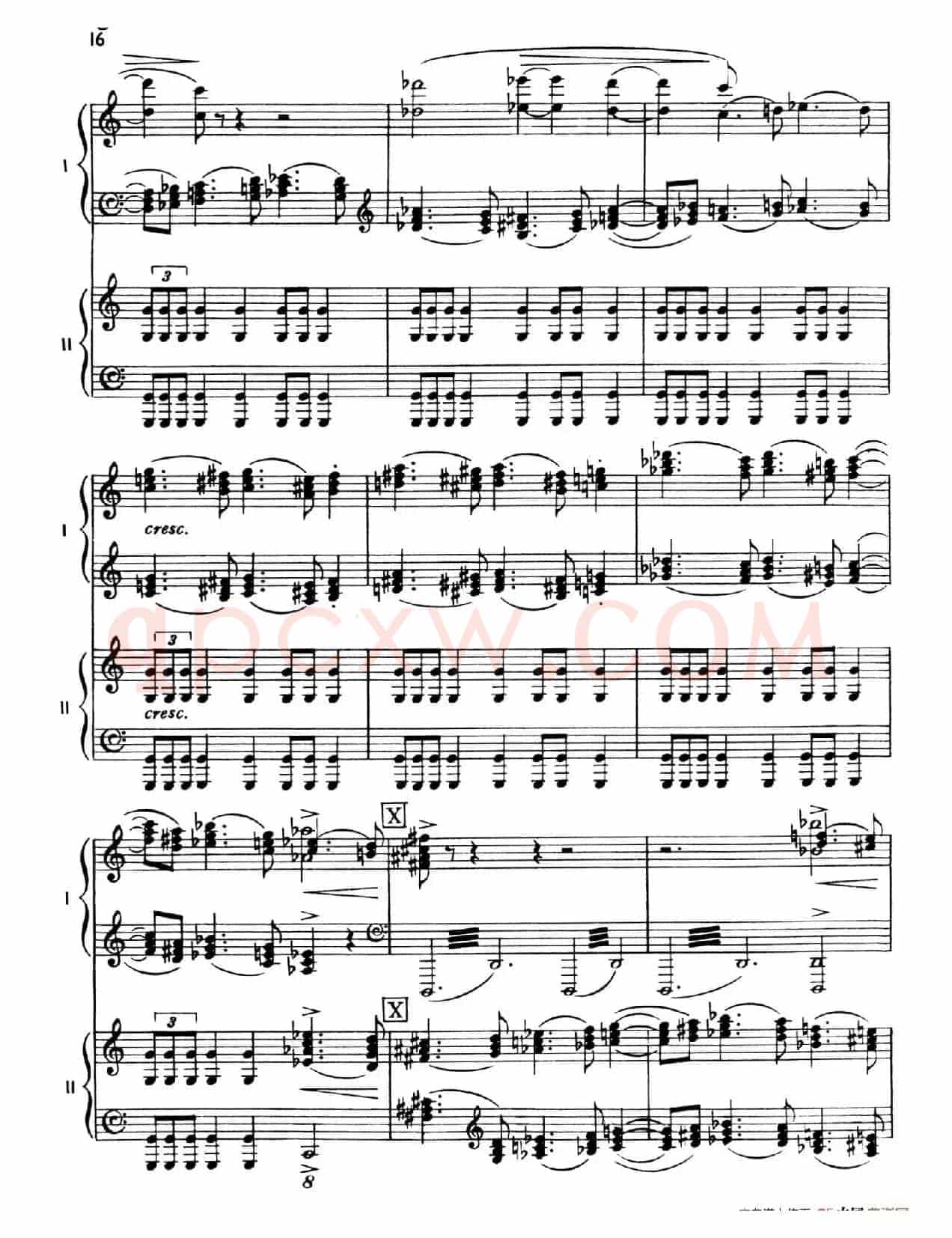 The Planets Op.32(双钢琴)(行星·第一乐章 火星—战争使者)
