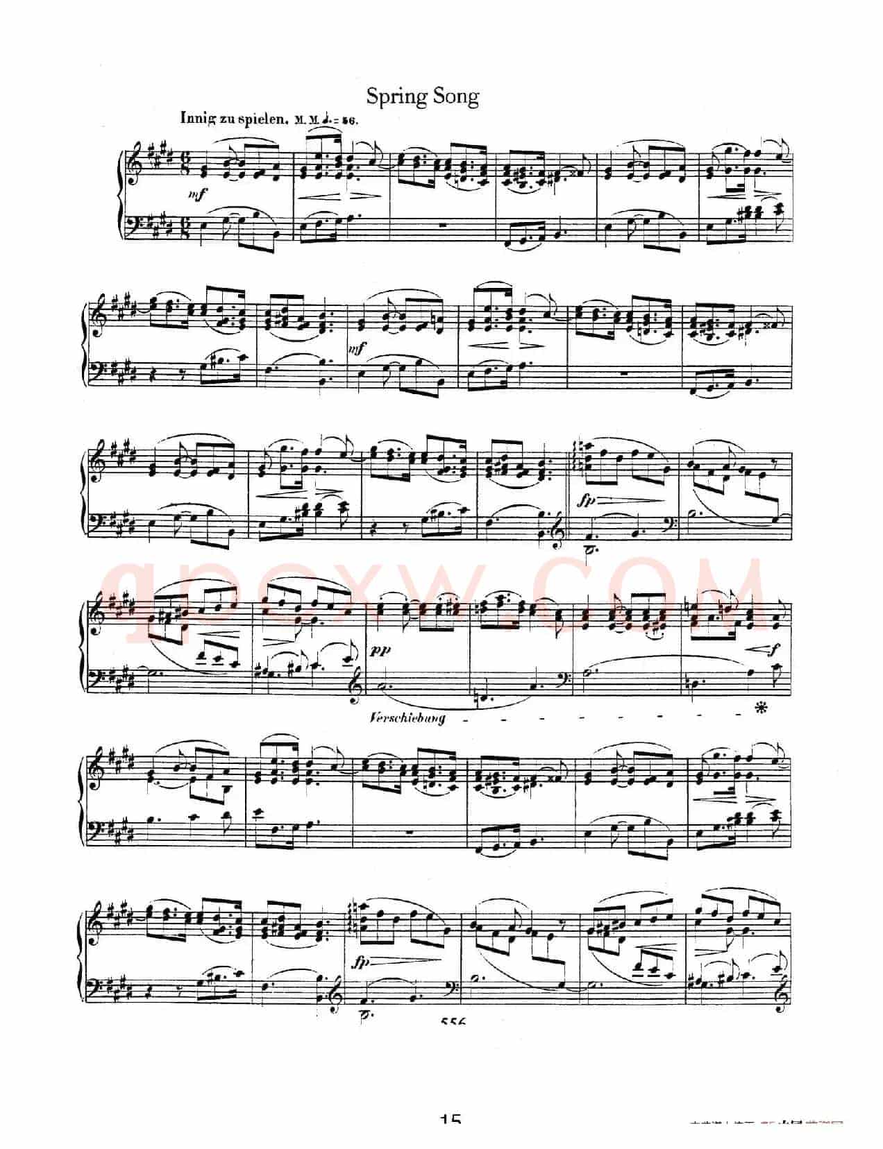 Album für die Jugend Op.68（儿童钢琴曲集）