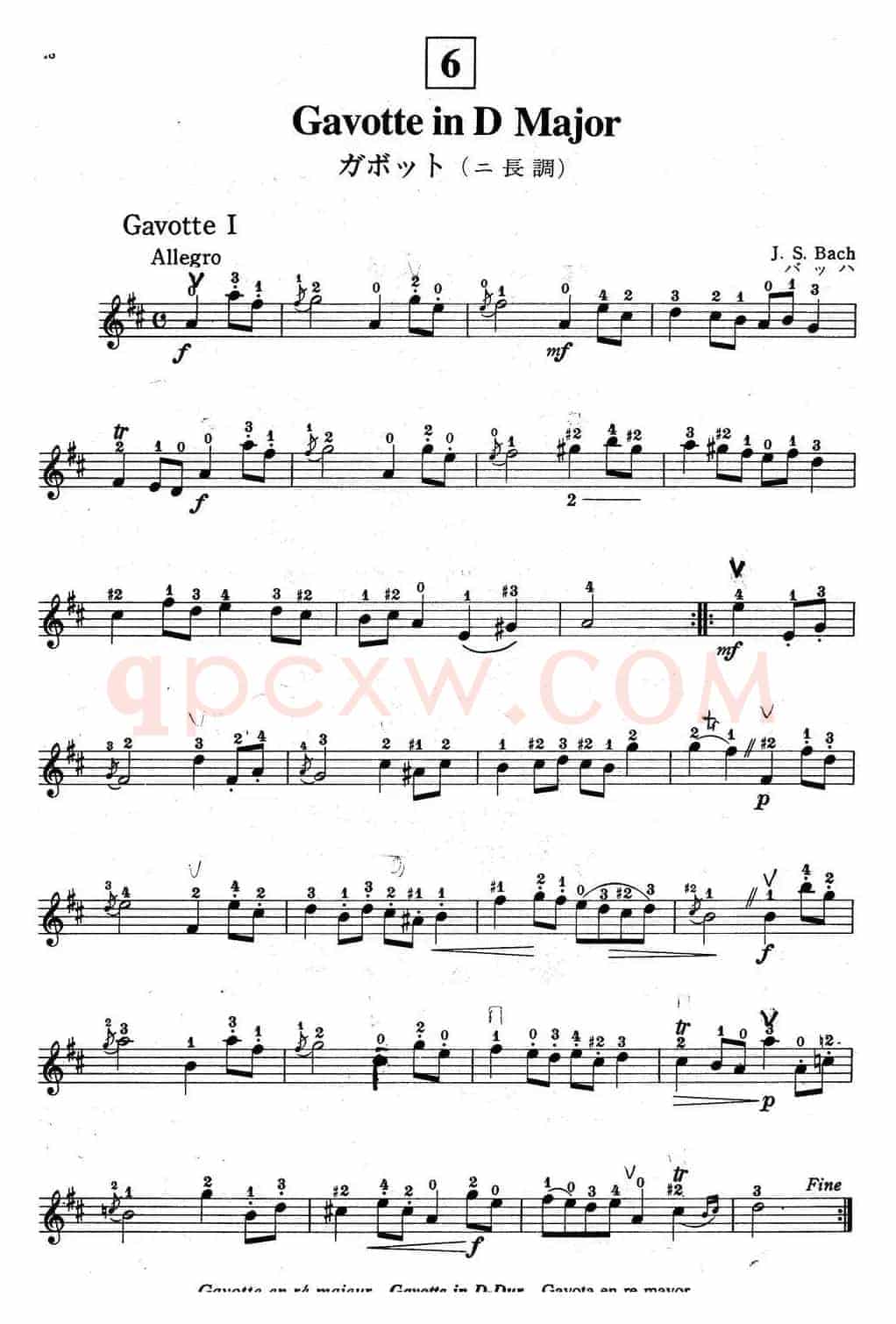 铃木小提琴教材第三册（Suzuki Violin School VIOLIN PART VOLUME 3）