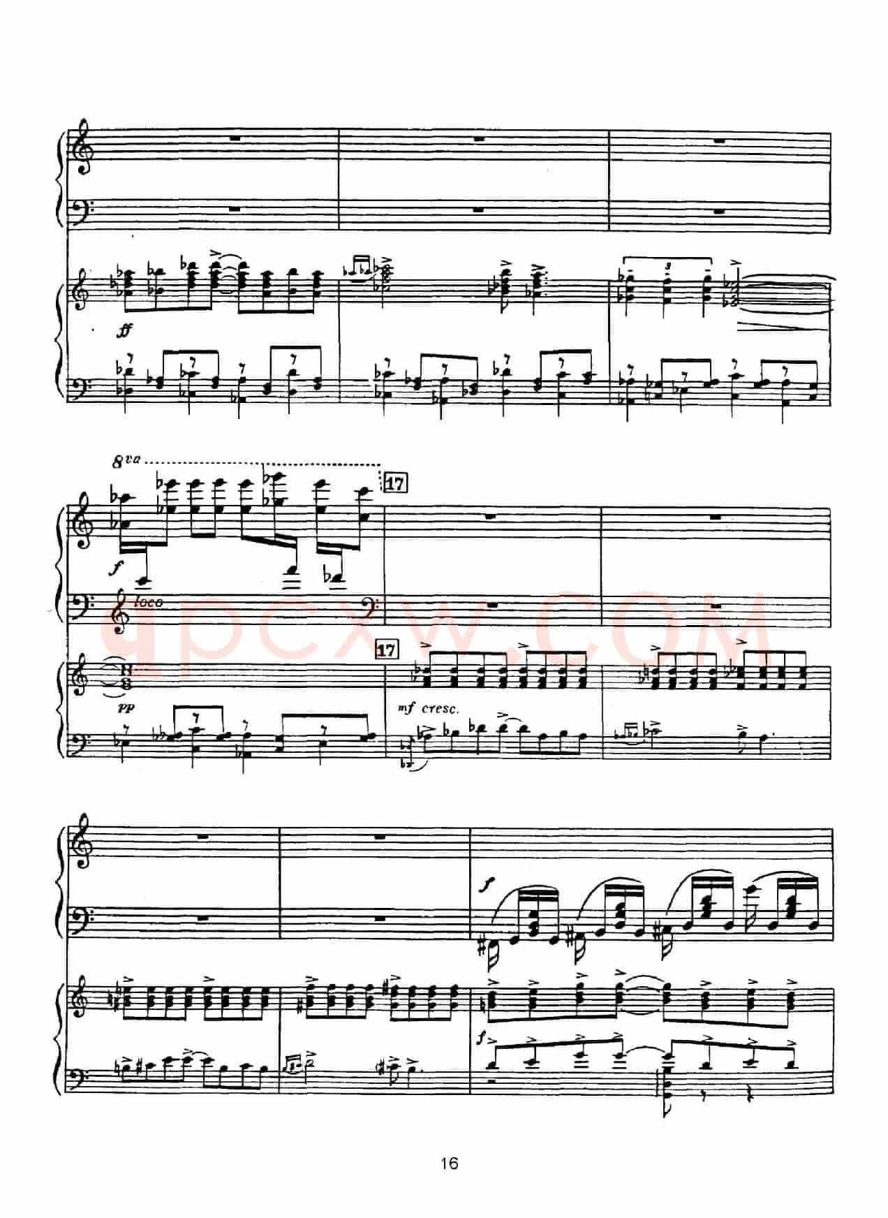Rhapsody in Blue（蓝色狂想曲）（双钢琴）