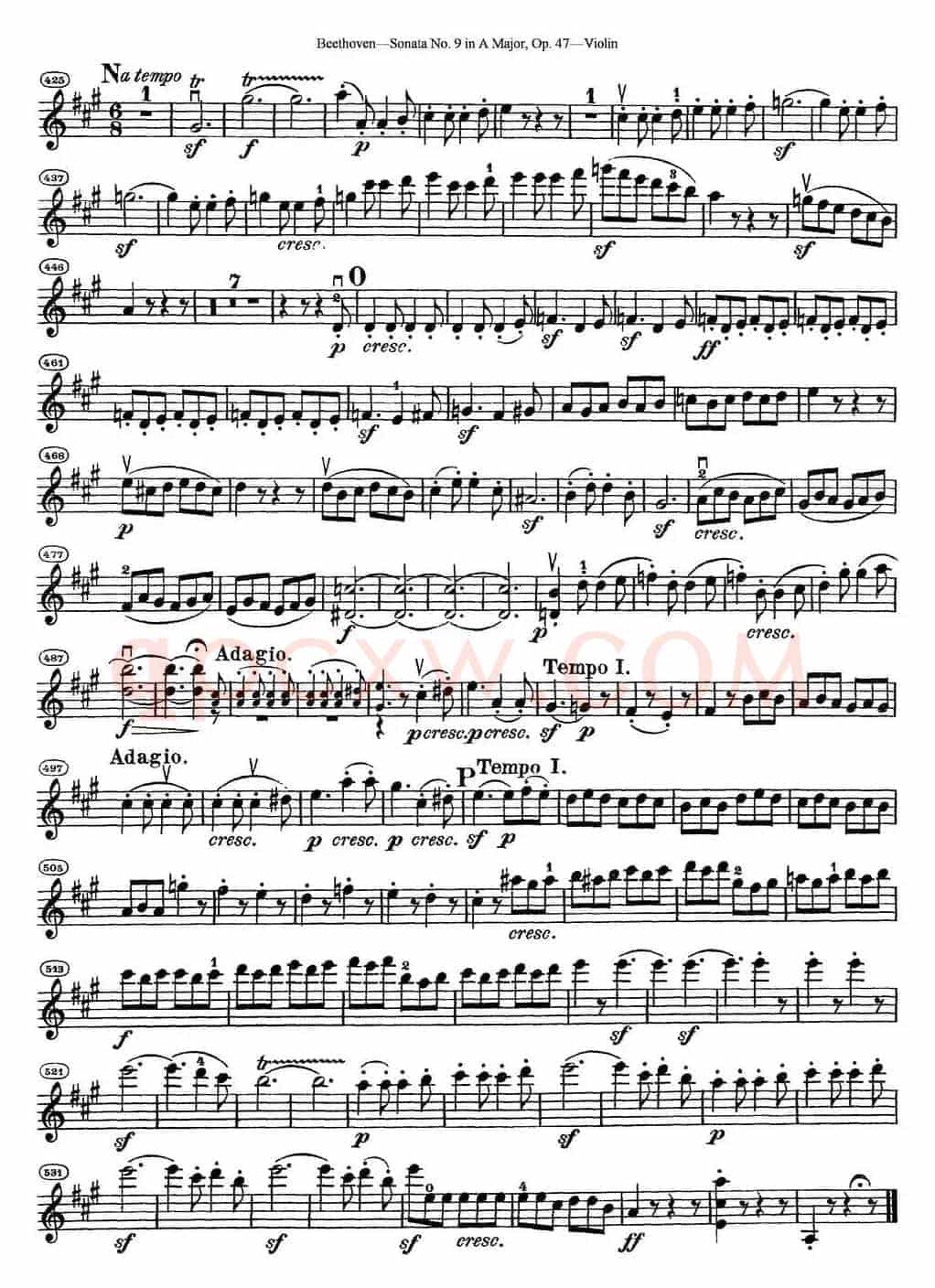 Violin Sonata No.9 in A Major Op.47