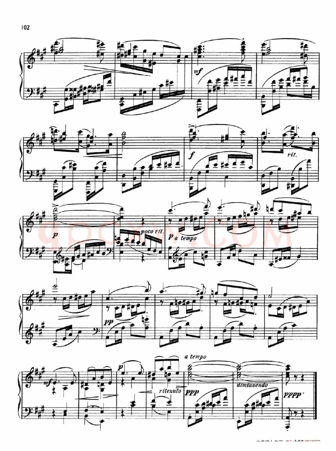 24 Characteristic Pieces Op.36(24首性格小品·19)
