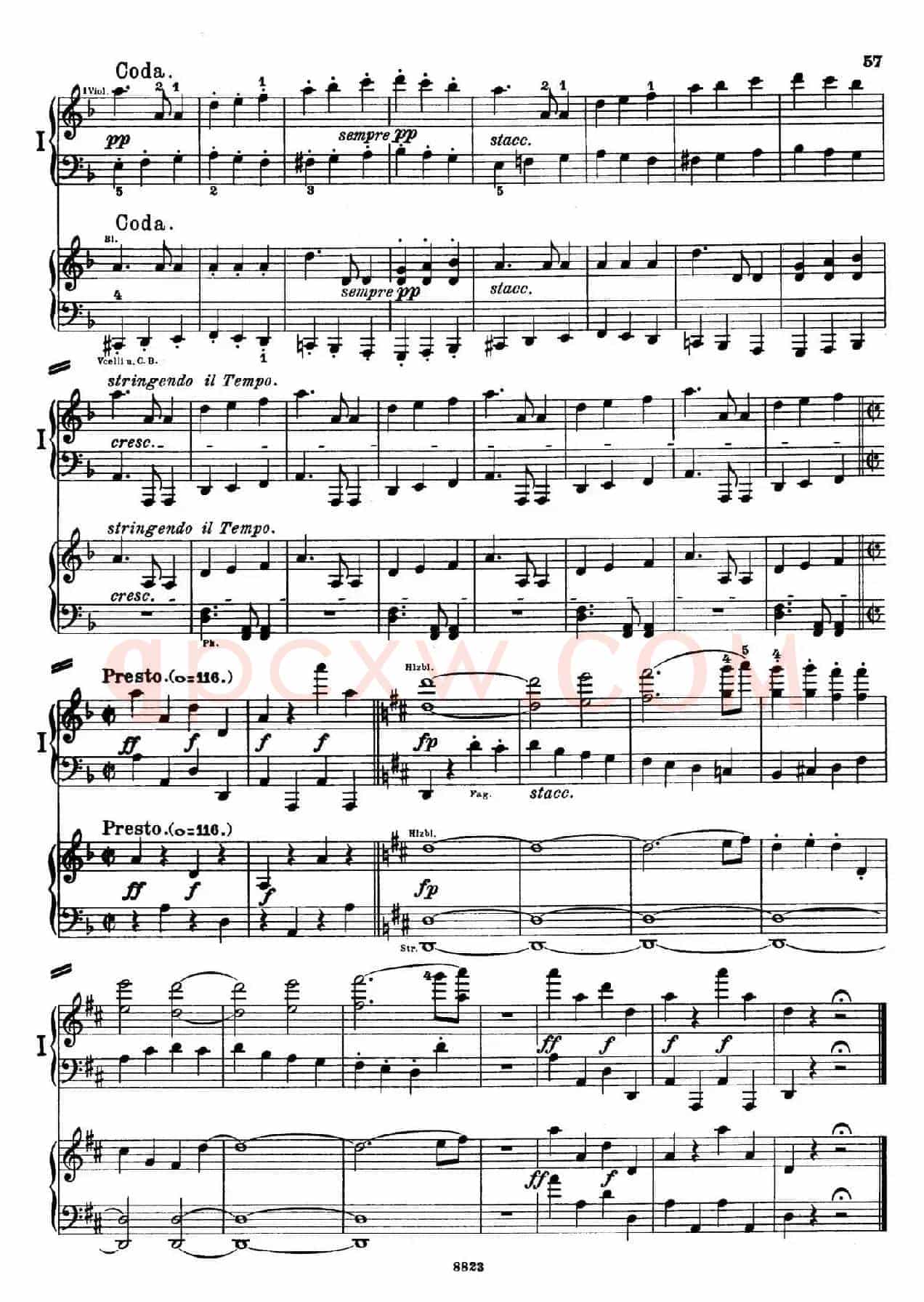 d小调第九交响曲 Op.125(双钢琴P53——62)