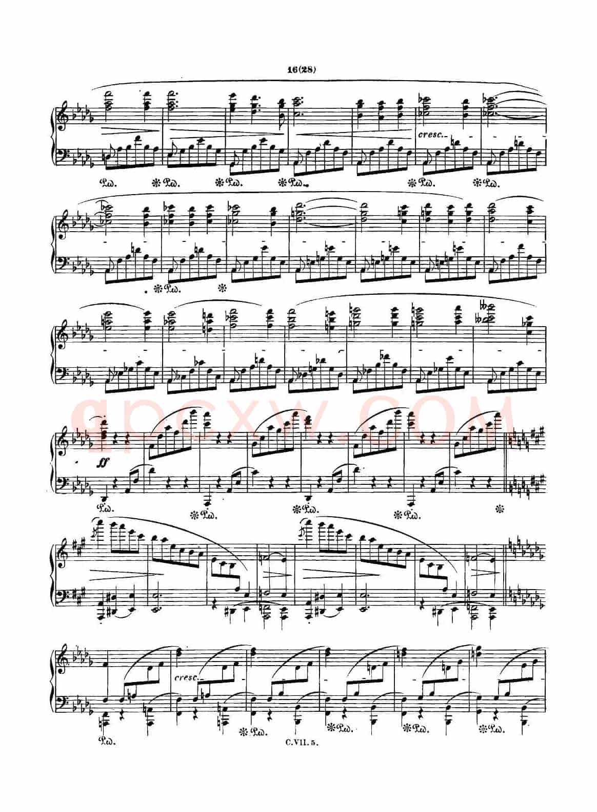 肖邦 钢琴谐谑曲 Chopin Scherzo(No.2 降b小调,Op.31)