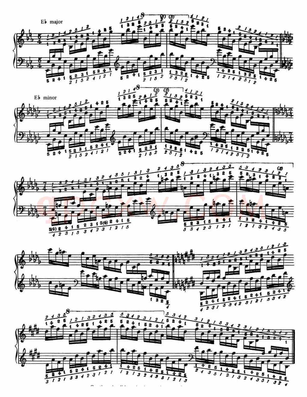 Technical Exercises S.146(李斯特钢琴技巧练习 BOOK Ⅹ)