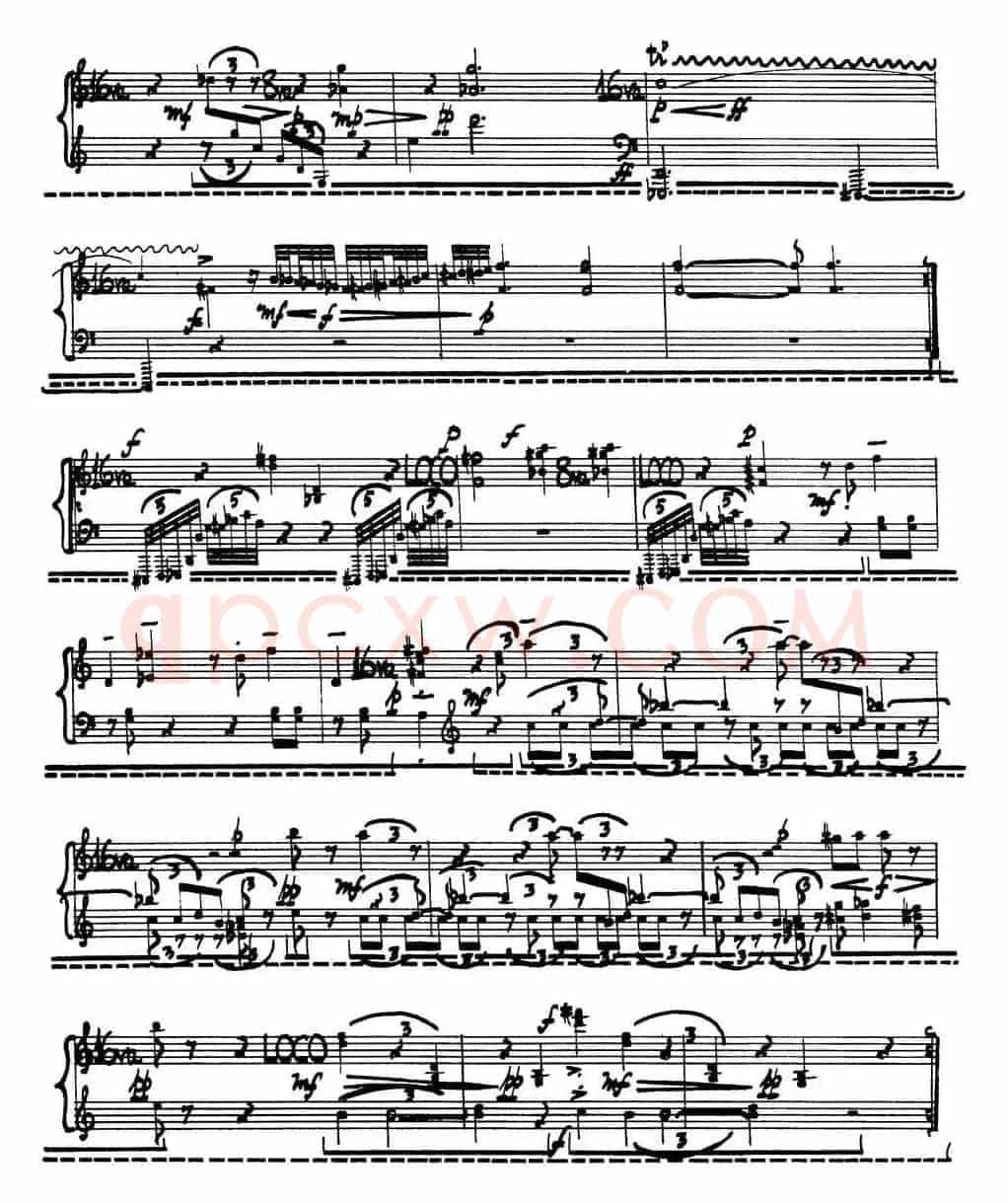 为加料钢琴而作的奏鸣曲与间奏曲（9）