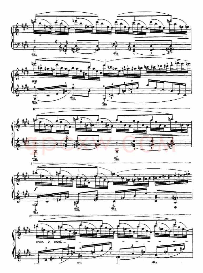 现代钢琴曲：12、水之游戏
