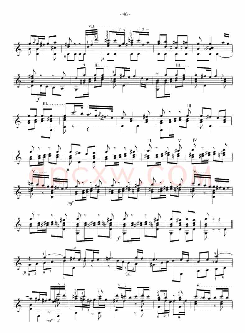 Sor-Coste《26 Studies》（STUDY 25）