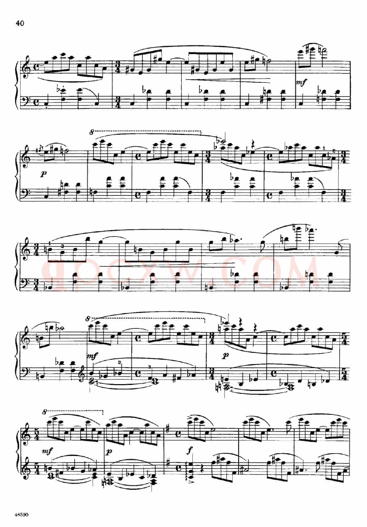 降e小调钢琴奏鸣曲 Op.26 v.2