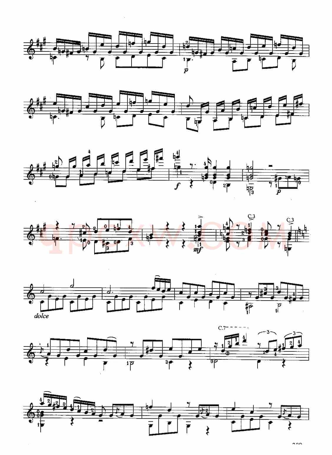 英雄大奏鸣曲（古典吉他）