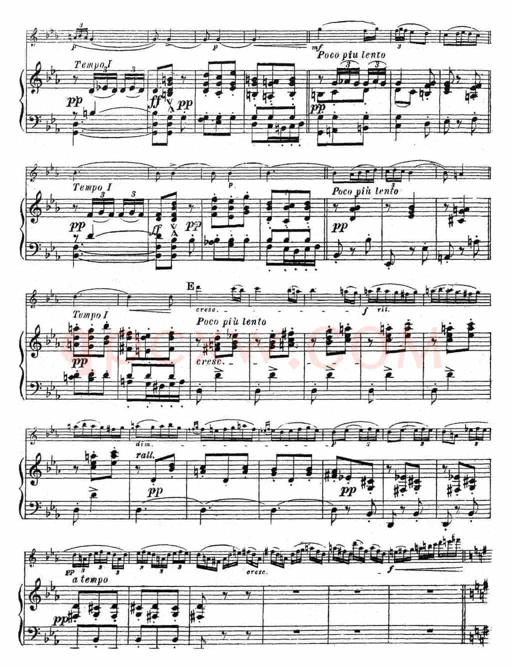 Symphonie Espagnole Op.21，No.2（西班牙交响曲）（小提琴+钢琴伴奏）