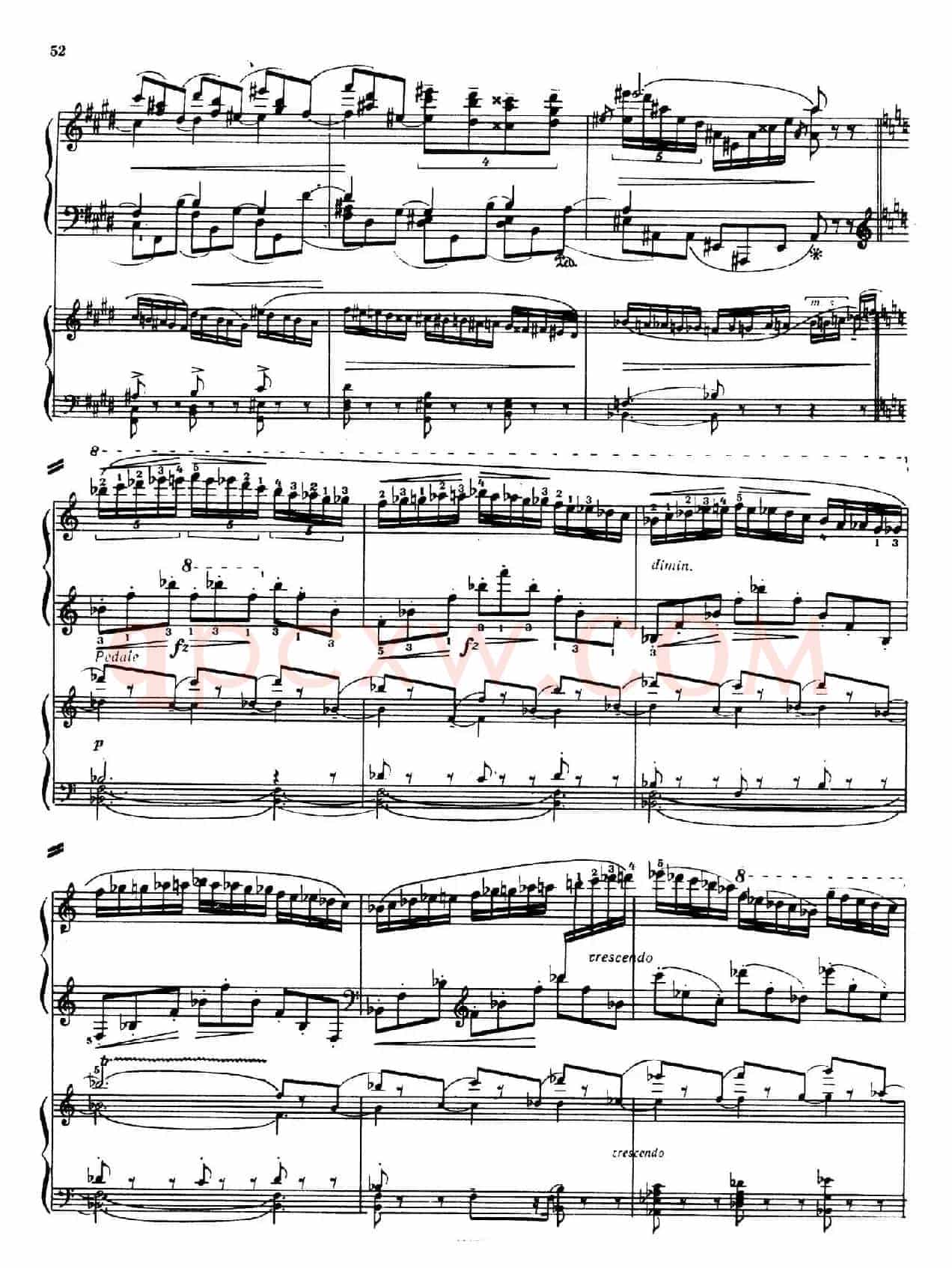 Piano Concerto No.2 in c Minor Op.50(c小调第二钢琴协奏曲·Ⅱ·双钢琴)