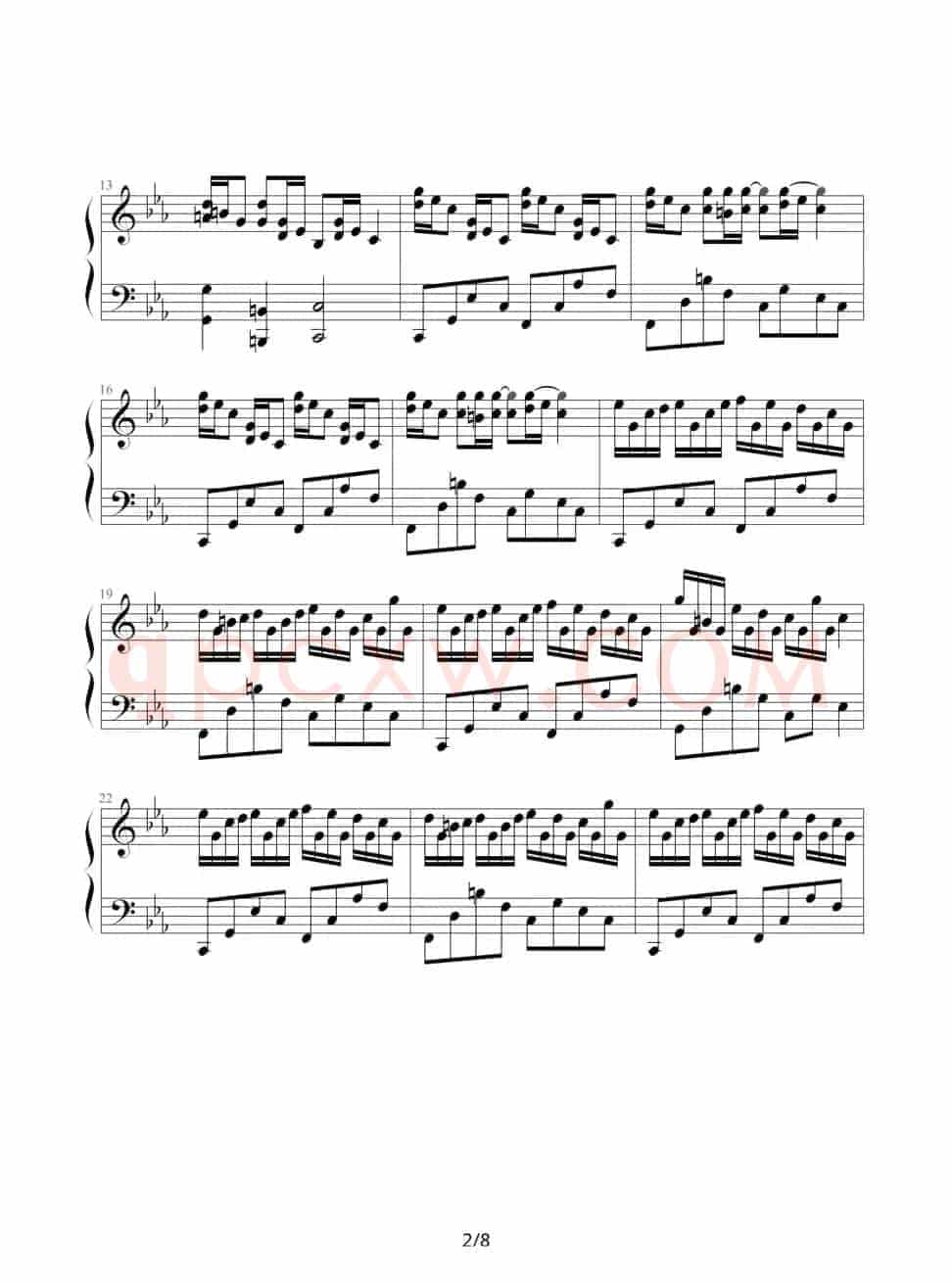 克罗地亚狂想曲（Tonci Huljie 制谱版）