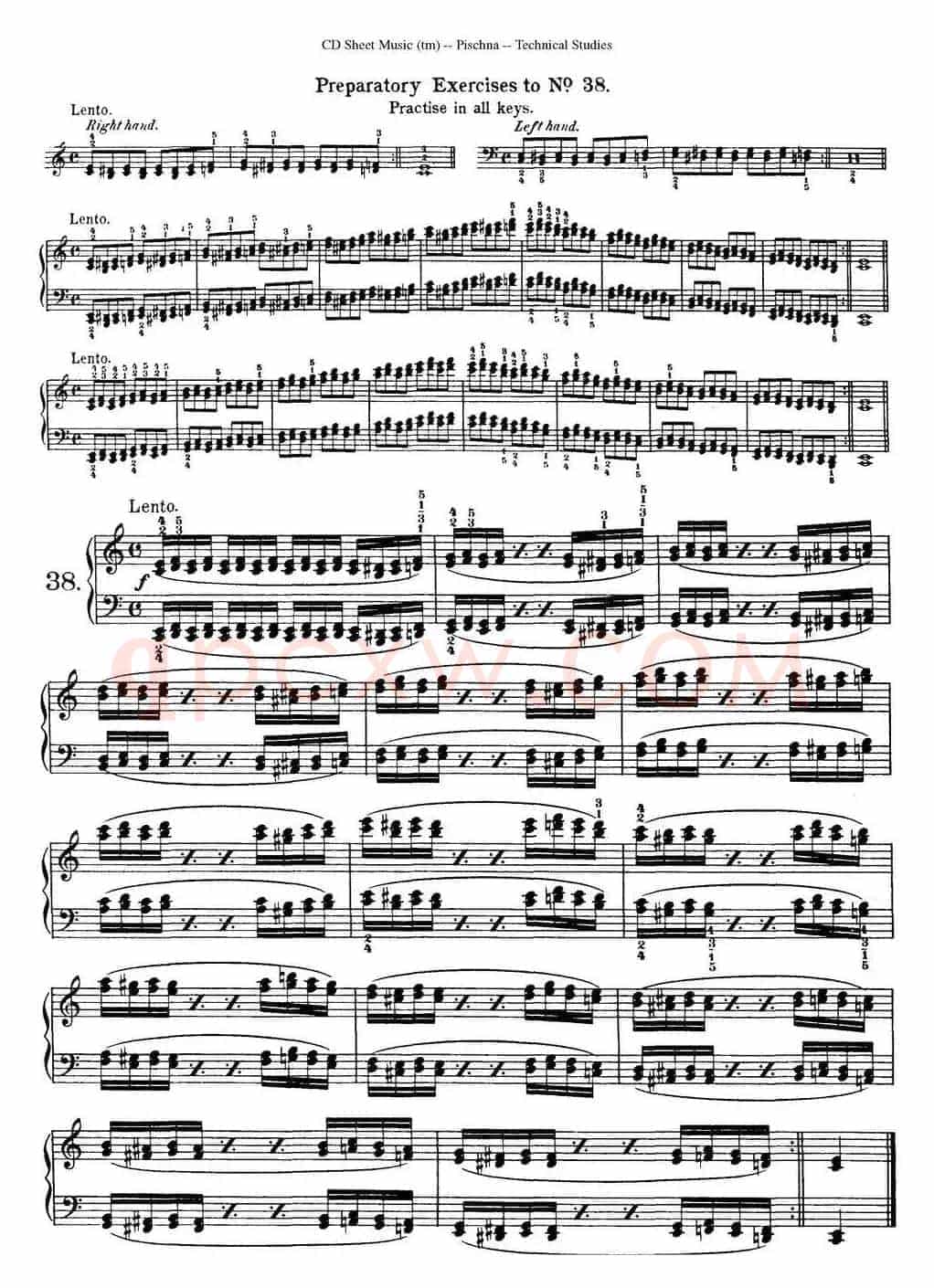 Technical Studies 60 Progressive Exercises (60首钢琴循序渐进练习曲 P51——60)