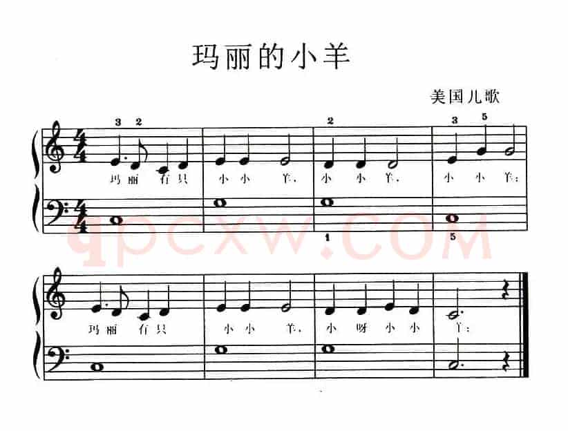 玛丽的小羊