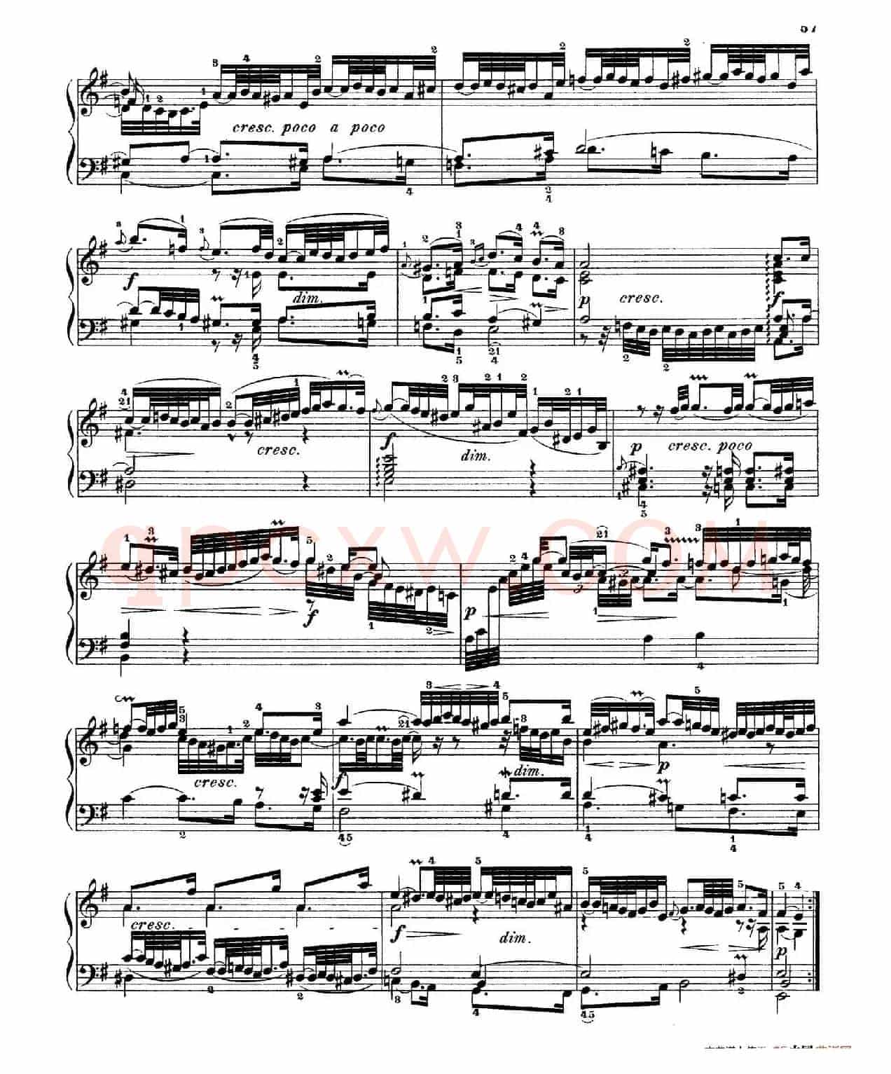 Six Partitas BWV 825-830（6首帕蒂塔·6）