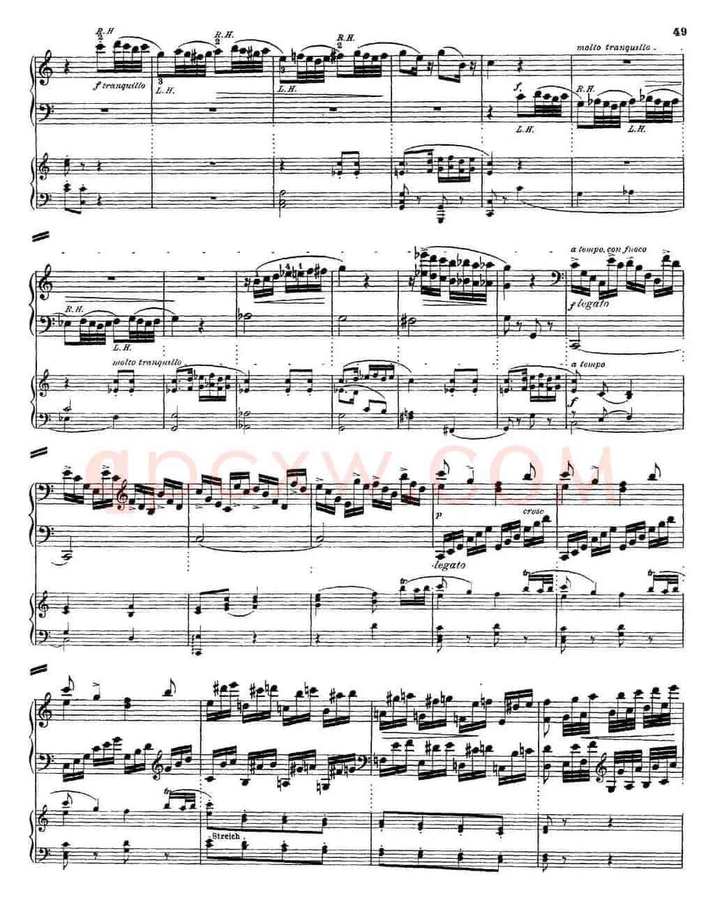 二十八部钢琴协奏曲 No.25（P46-50）