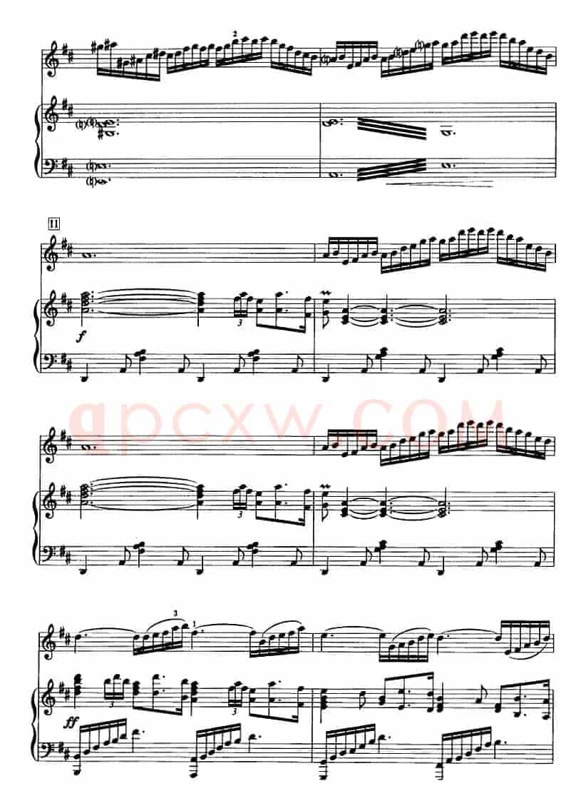 第一二胡协奏曲：第三乐章（二胡+钢琴伴奏）