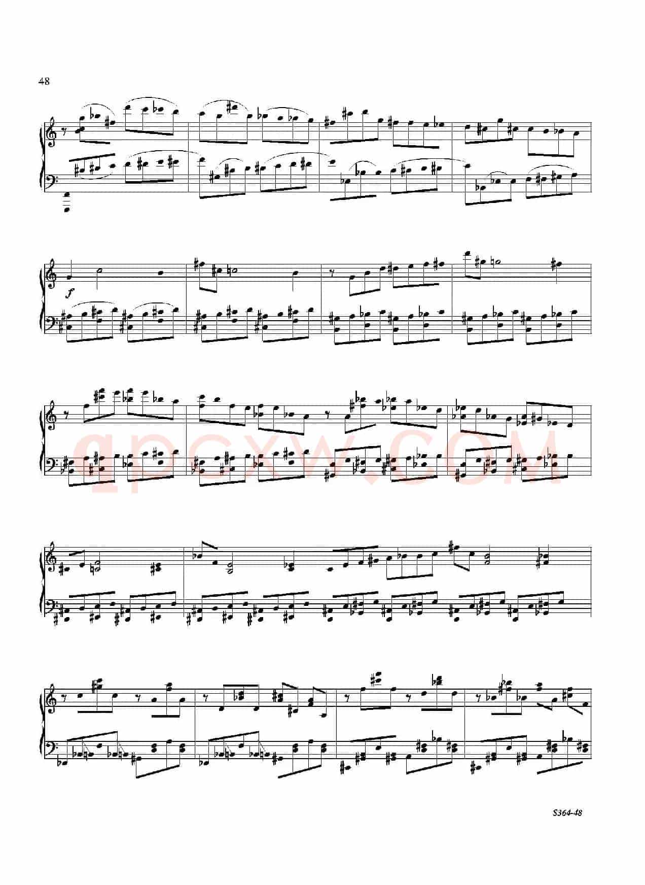 Piano Sonata No.8（第八钢琴奏鸣曲）（3）