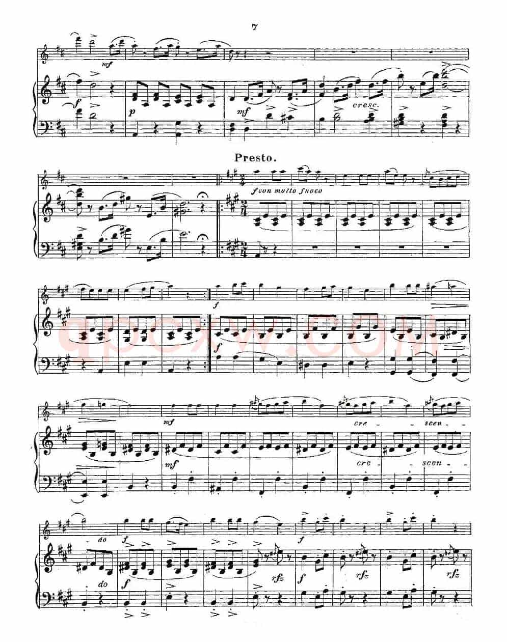 Opern-Transcriptionen.Op.45-5（长笛+钢琴伴奏）