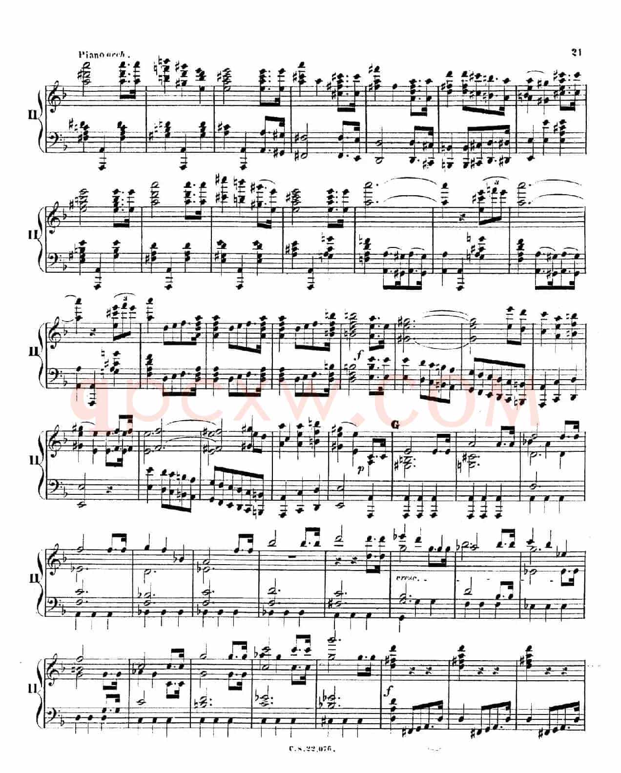 Piano Concerto No.2 in F Major Op.35(F大调第二钢琴协奏曲·Ⅰ·双钢琴)