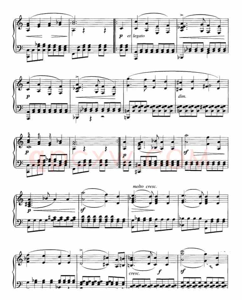 不可不弹的世界钢琴名曲：结婚进行曲