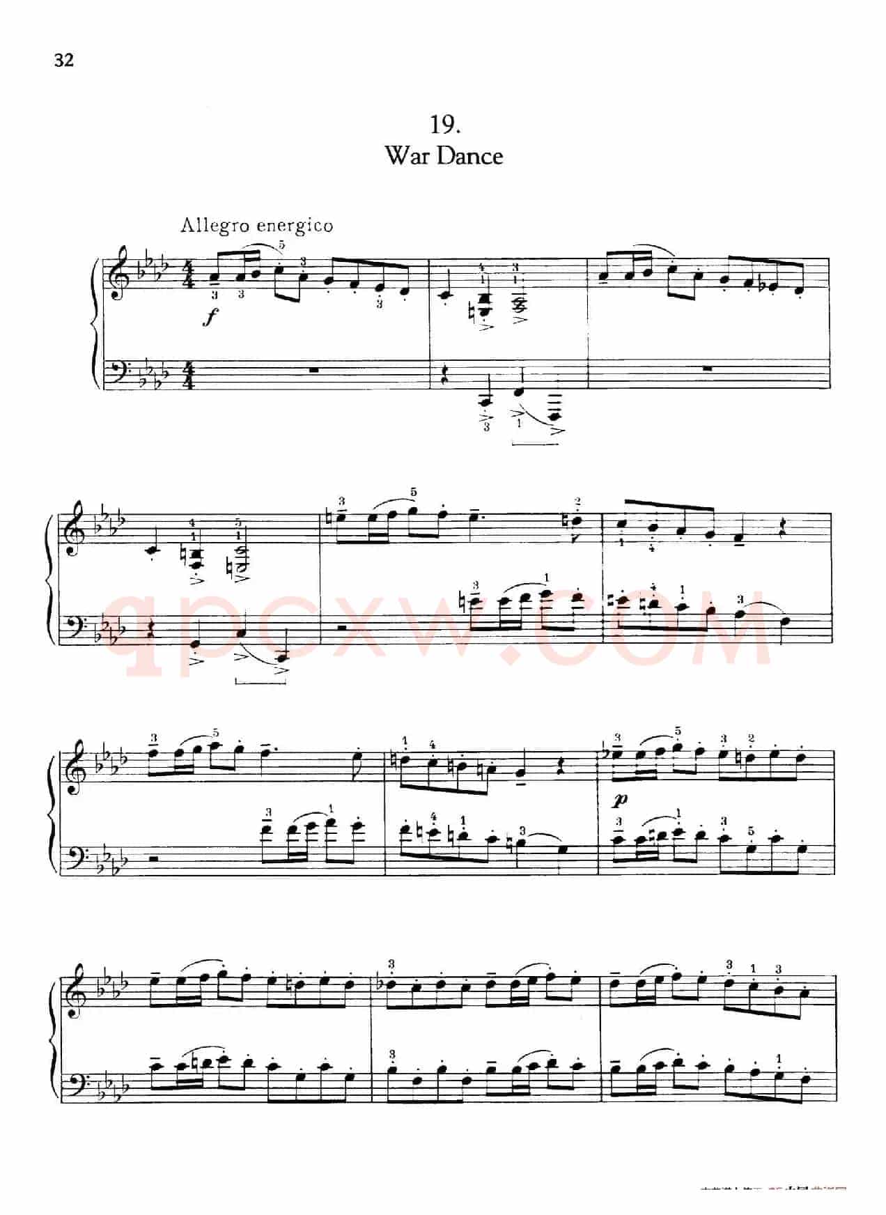 Thirty Pieces For Children Op.27(30首儿童钢琴曲 16—20)