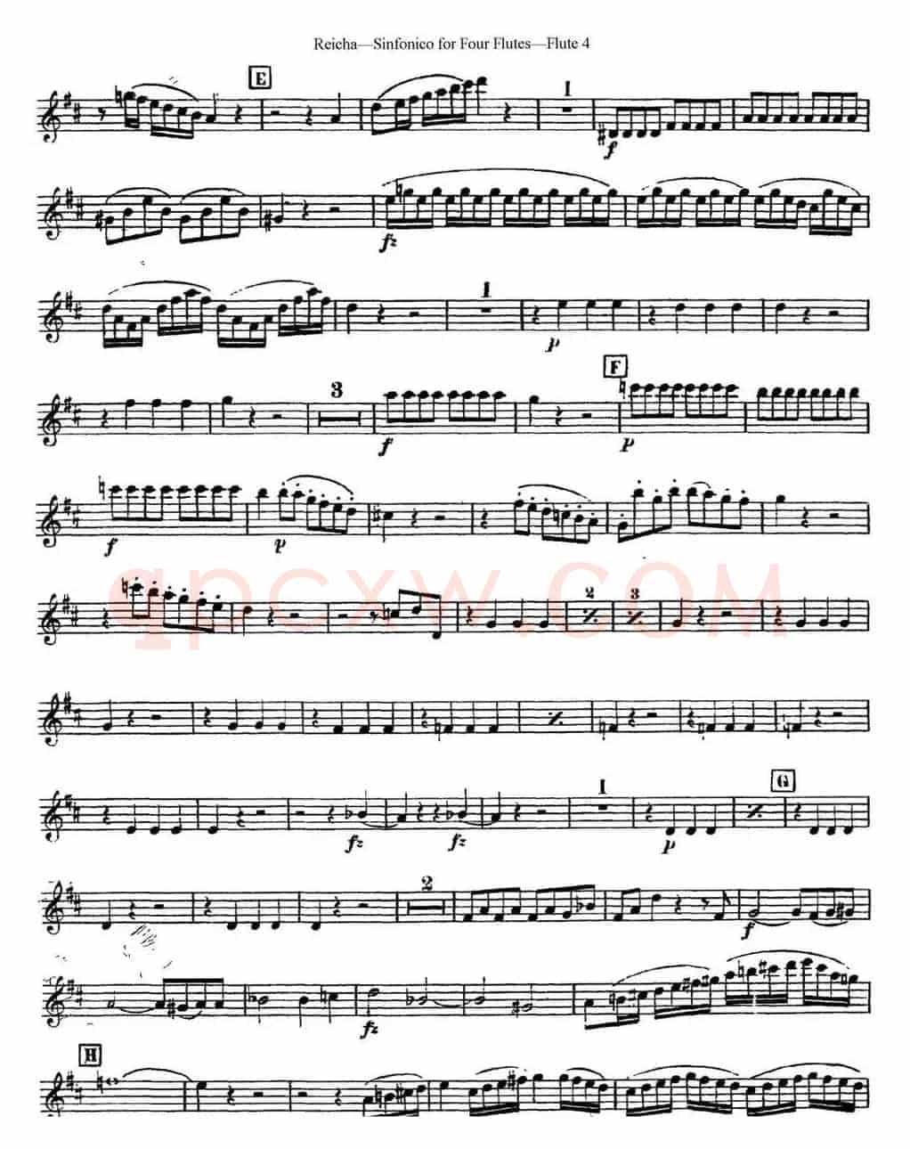 瑞查长笛四重奏（Flute 4）