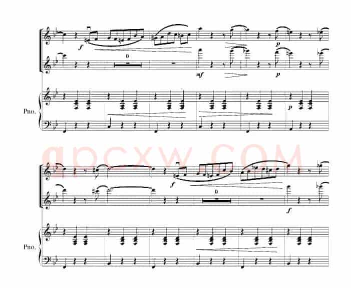 春之声圆舞曲（双钢琴）