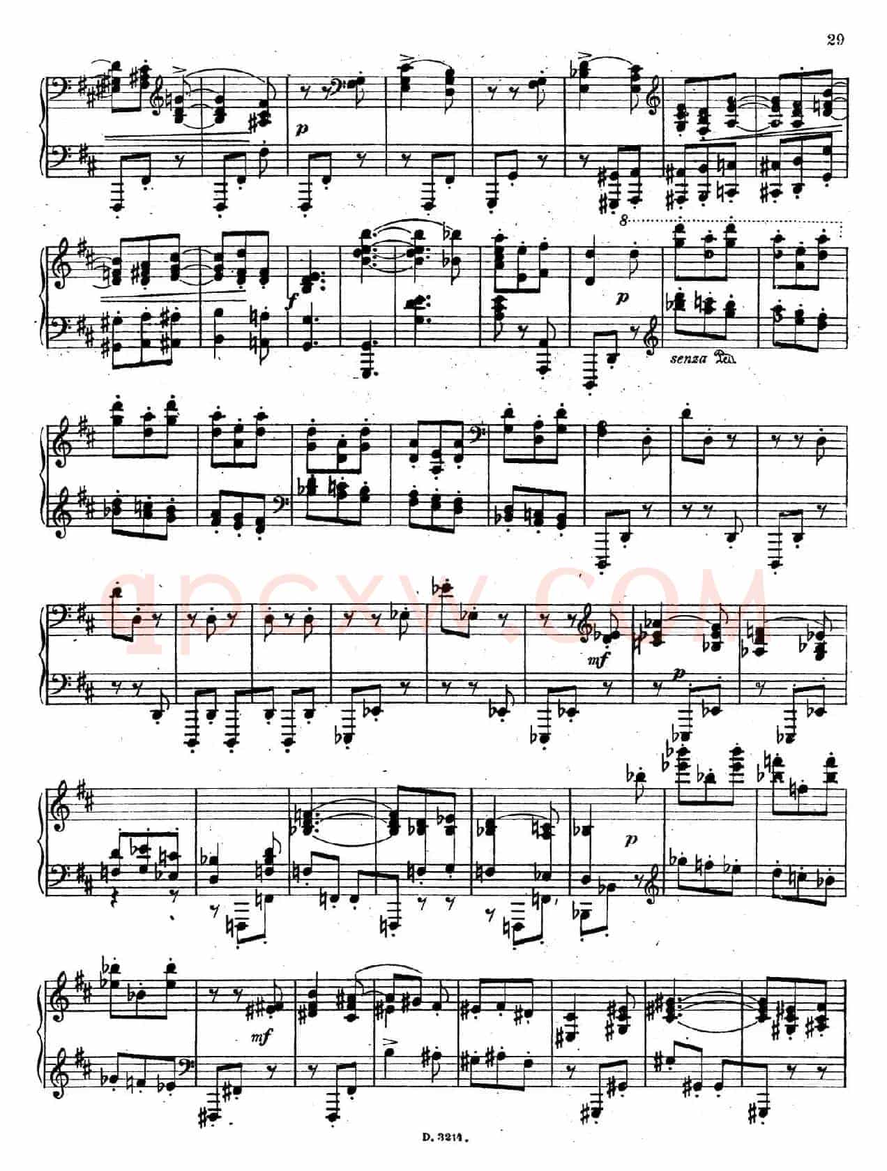 Four Pieces 4首小品 Op.2（Ⅳ）