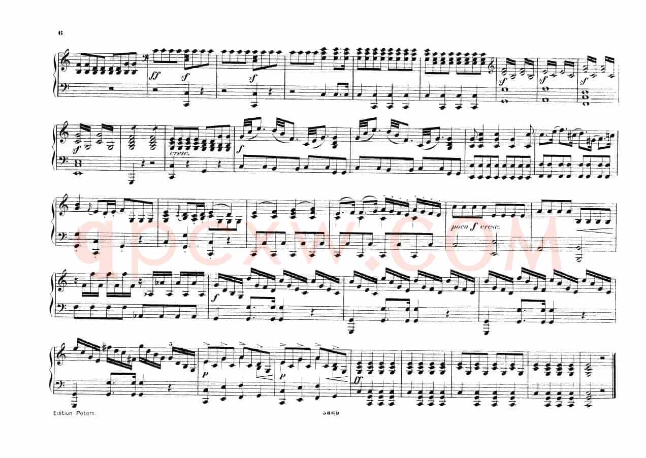 Overture（选自歌剧《奥菲欧与犹丽狄茜》）（四手联弹）