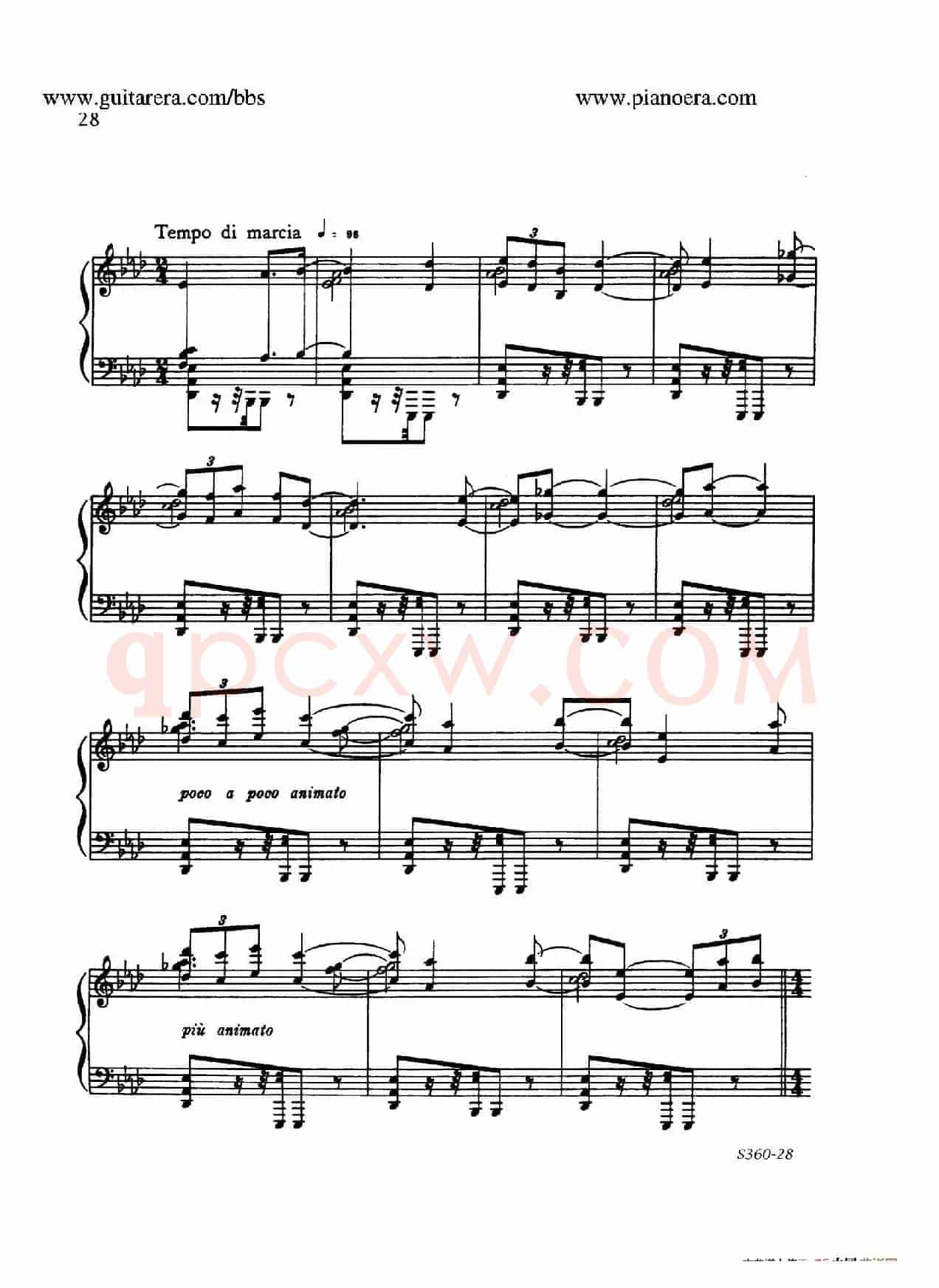 Fourth Piano Sonata S.360(第四钢琴奏鸣曲)
