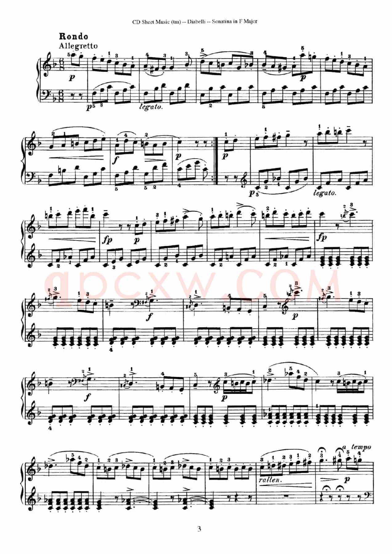 7 Piano Sonatinas Op.168(7首钢琴小奏鸣曲 No.1)