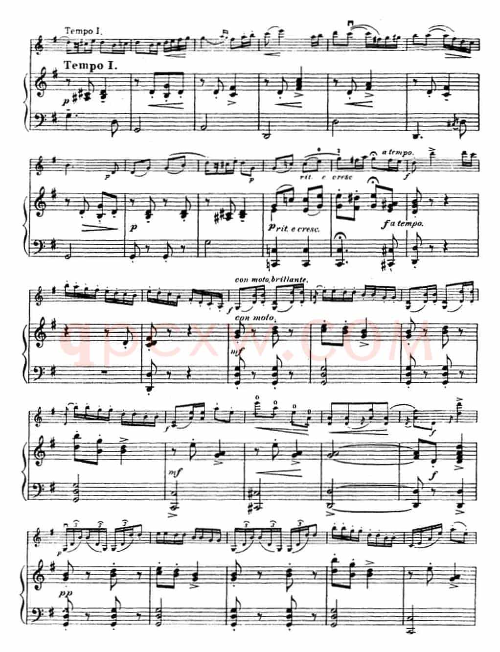 塞茨初级小提琴协奏曲Op.12（g小调学生协奏曲）