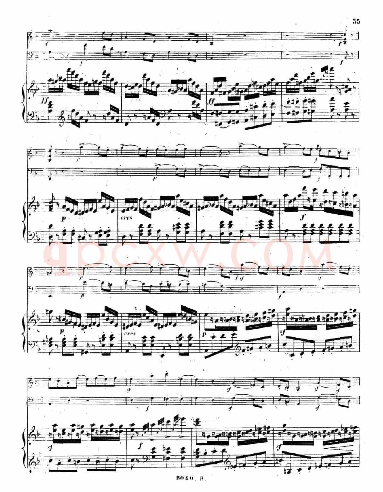 Piano Trio No.1 in d Minor Op.49(d小调第一钢琴三重奏·第四乐章)
