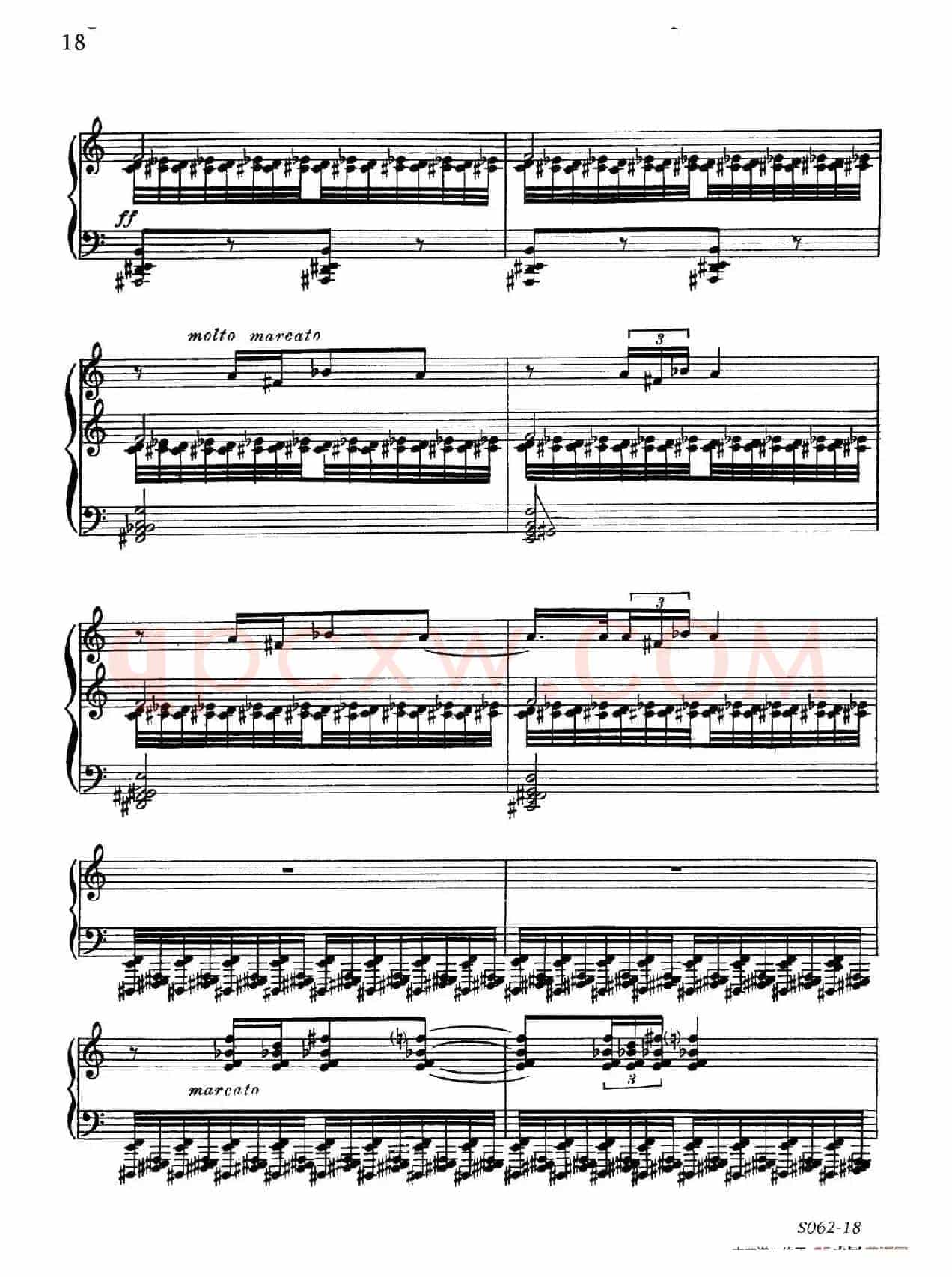 Arabesques Op.42(阿拉伯风格曲 9. 呼啸肆虐的风 )