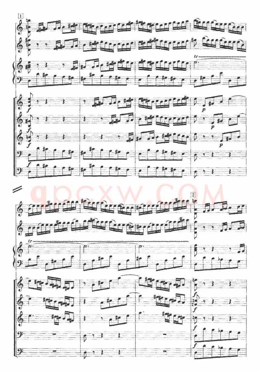 Concerto grosso No. 3（弦乐重奏总谱）