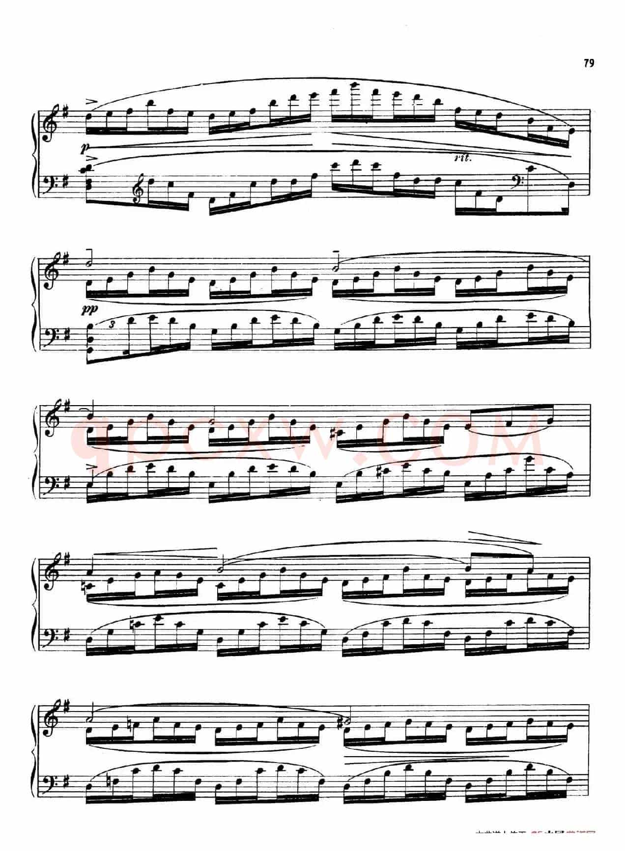 24 Characteristic Pieces Op.36(24首性格小品·15)