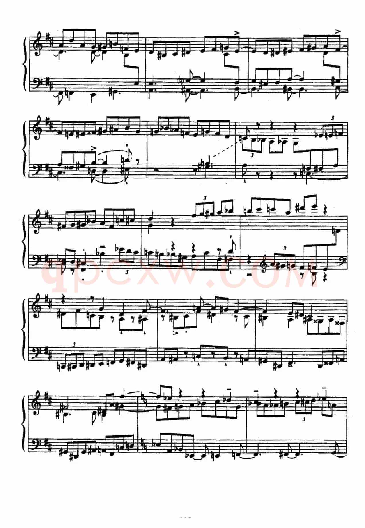24 Preludes and Fugues Op.82（24首前奏曲与赋格·21）