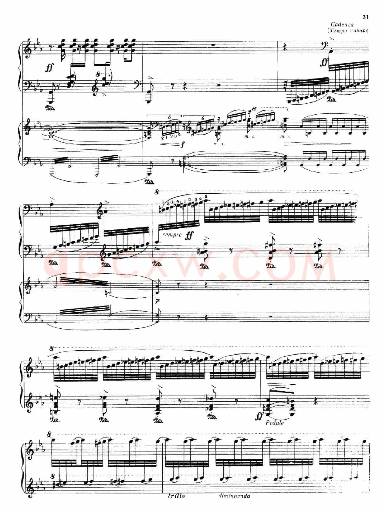 Piano Concerto No.2 in c Minor Op.50(c小调第二钢琴协奏曲·Ⅰ·双钢琴)